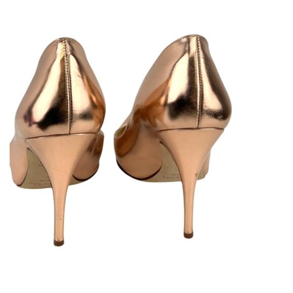 Kate Spade New York Metallic Rose Gold Stiletto Pumps Size 8 B - Picture 5 of 7